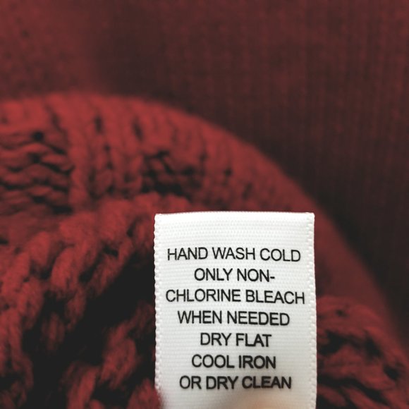 BANANA REPUBLIC HERITAGE  Chunky Cable Knit Sweater Wool Acrylic Nylon XL - Picture 6 of 6